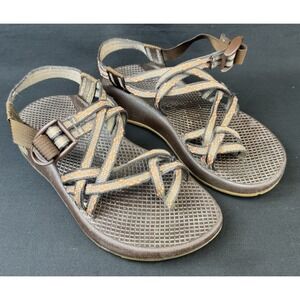 Chaco Sandals Women's Size 7 ZX2 Classic Creed Golden Southwestern Aztec Hiking